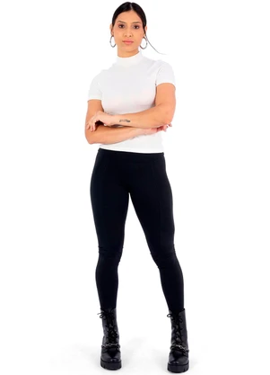 Cobertura - Legging Feminina Feminina Suplex Preto - COBERTURA