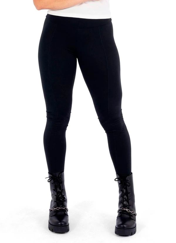 Cobertura - Legging Feminina Feminina Suplex Preto