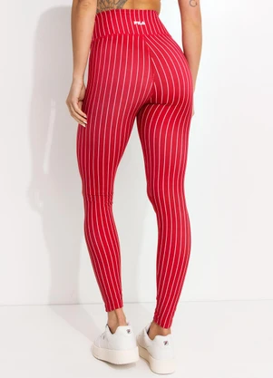 Fila - Legging Feminina Future Sports Flow Vermelho - FILA