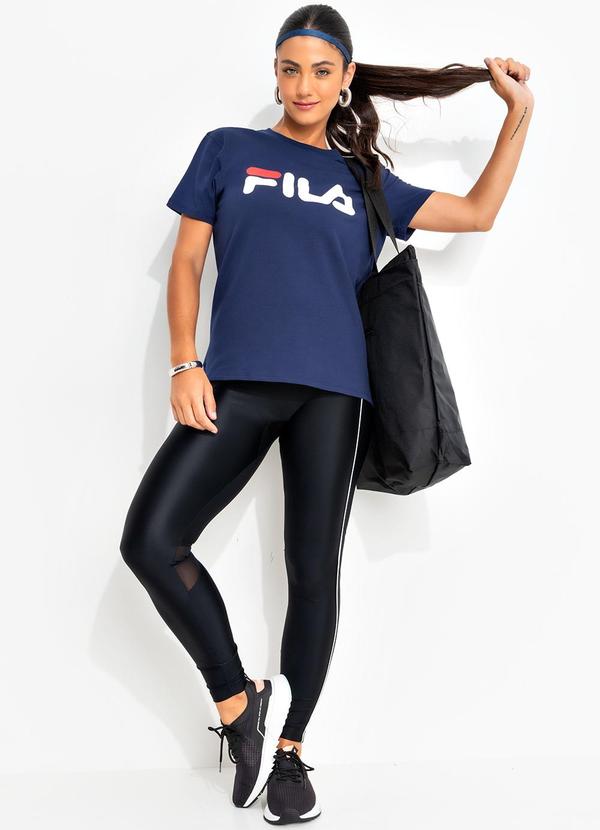 Fila - Legging Feminina Line Future Sports Preto 8