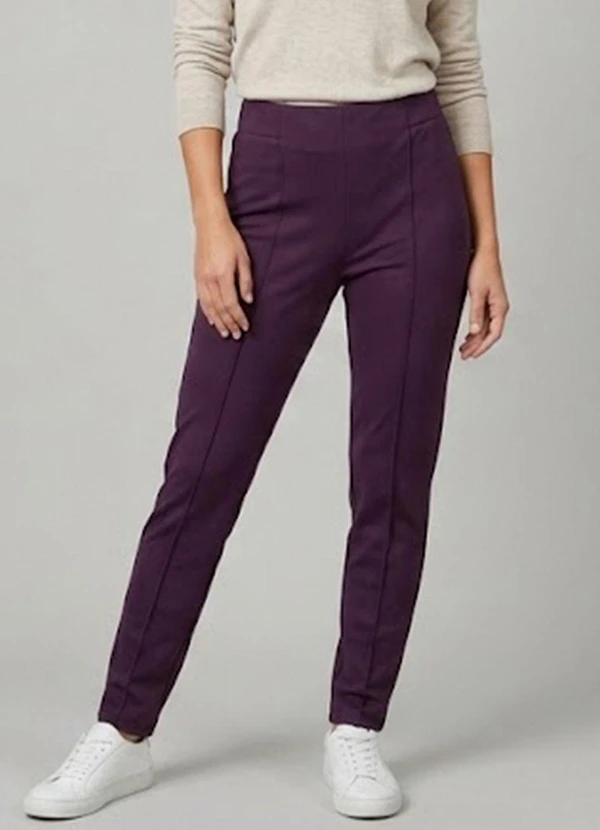 Infinita Cor - Legging Feminina Recorte na Frente Roxo