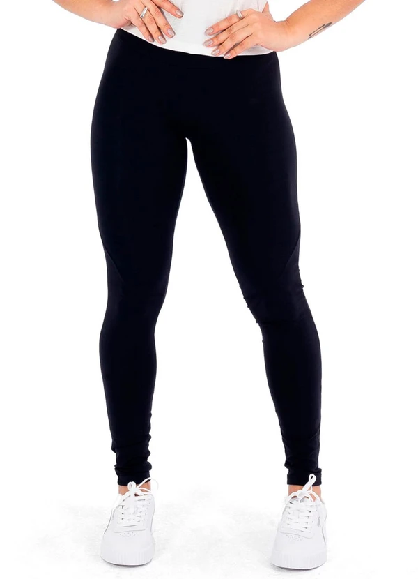 Cobertura - Legging Feminina Suplex Power Feminino Preto