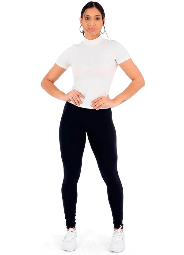 Cobertura - Legging Feminina Suplex Power Feminino Preto 2