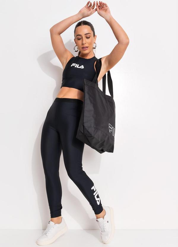 Fila - Legging Feminina Train Elastic Iiii Preto 9