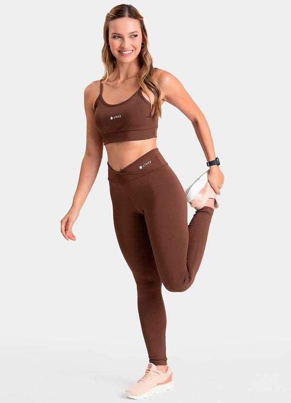 Closy - Legging Fitness Energy Marrom 3