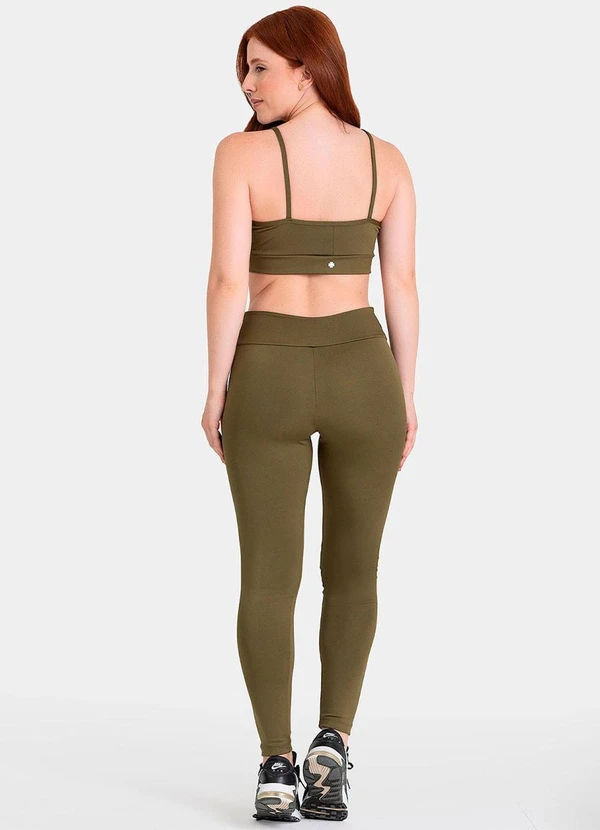 Closy - Legging Fitness Energy Verde Escuro 4