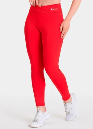 Closy - Legging Fitness Energy Vermelho - CLOSY