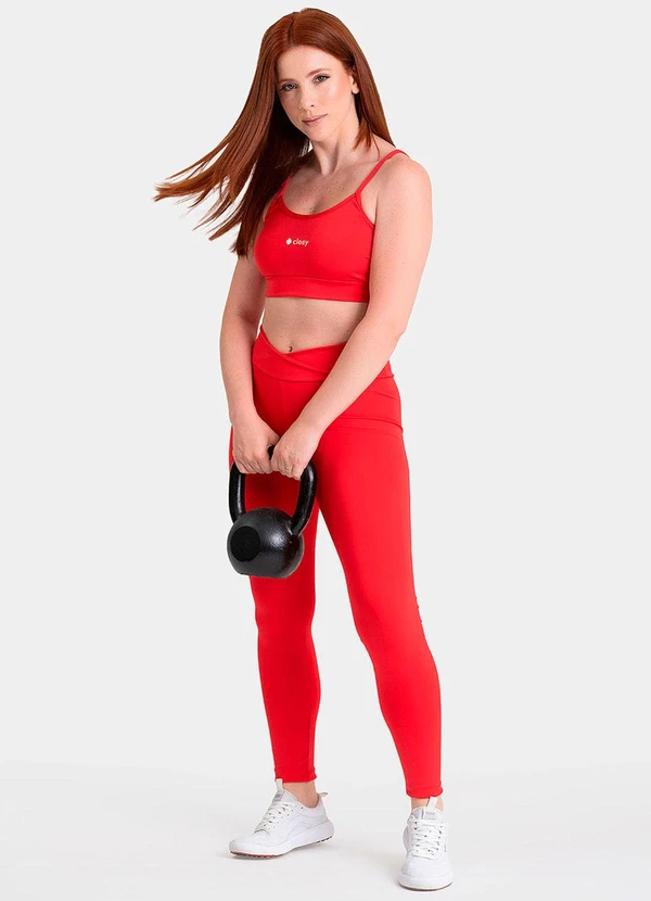 Closy - Legging Fitness Energy Vermelho 3