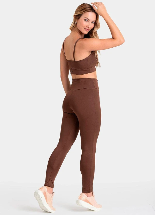 Closy - Legging Fitness Essential Marrom 4