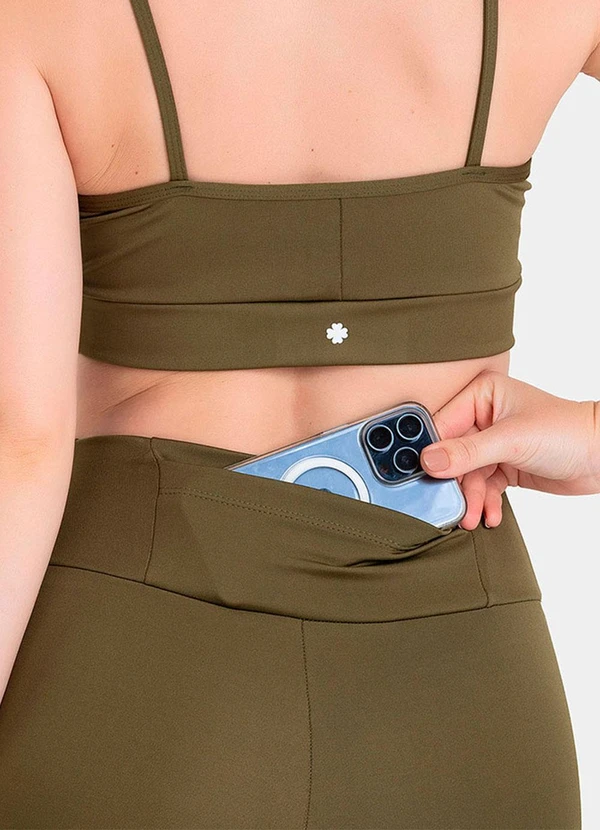 Closy - Legging Fitness Essential Verde Escuro 5