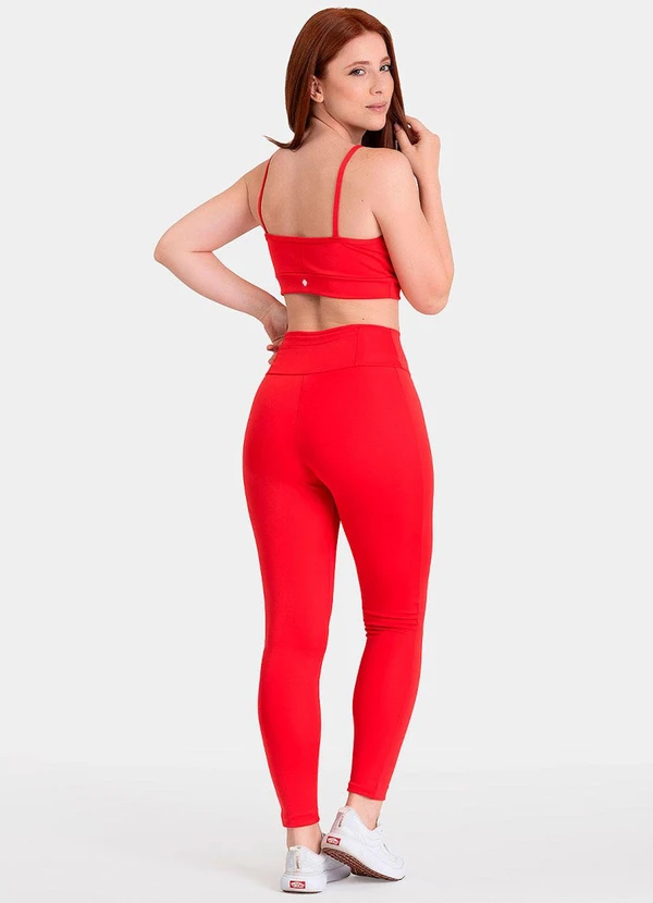Closy - Legging Fitness Essential Vermelho 4
