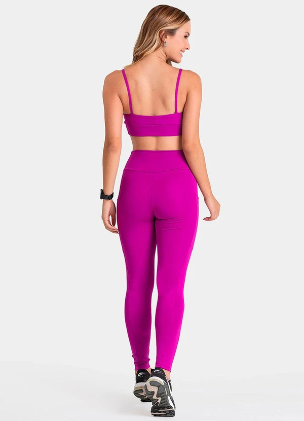 Closy - Legging Fitness Rise Fucsia 4