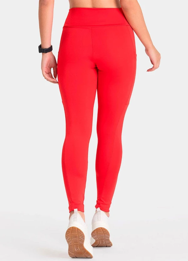 Closy - Legging Fitness Rise Vermelho 2