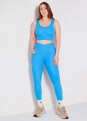 Hay Fit - Legging Joice Azul Ceu - HAY FIT