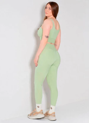 Hay Fit - Legging Joice Verde Cha - HAY FIT