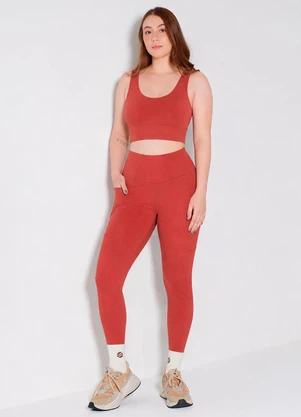 Hay Fit - Legging Joice Vermelho - HAY FIT