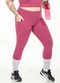 Cobertura - Legging Plus Size com Bolsos Preto - variação: Rosa