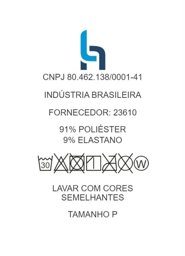 Rosalie - Legging Preta em Cirrê com Zíper 6