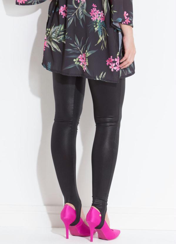 Quintess - Legging Preta Fuseau em Cirrê 6