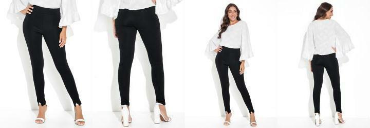 Legging Preto em Malha Ponto Roma