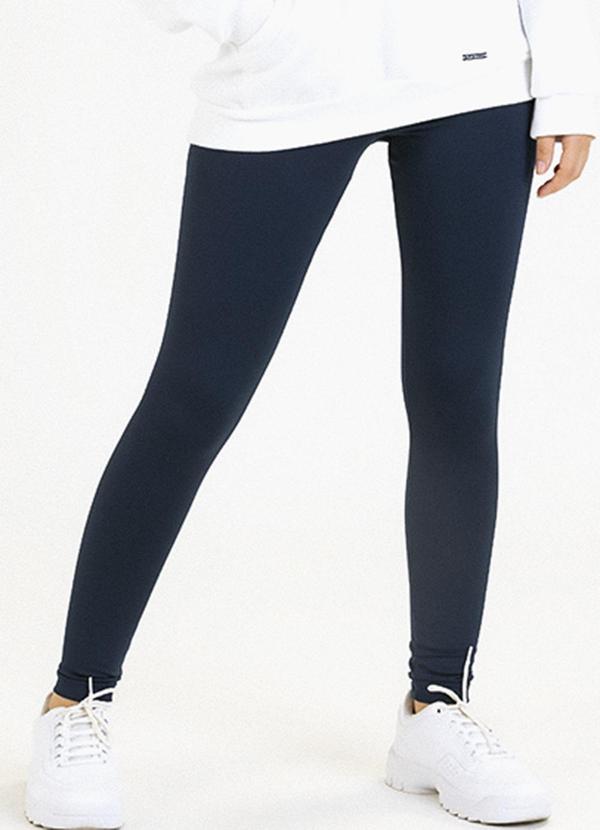 Soft Bonni - Legging Teen em Thermo Azul
