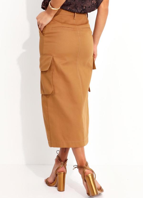 Colcci - Saia Sarja Marrom 2