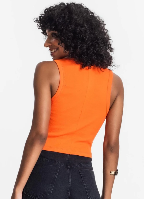 Rovitex - Blusa Ribana Feminina Laranja 2
