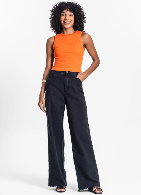 Rovitex - Blusa Ribana Feminina Laranja 3