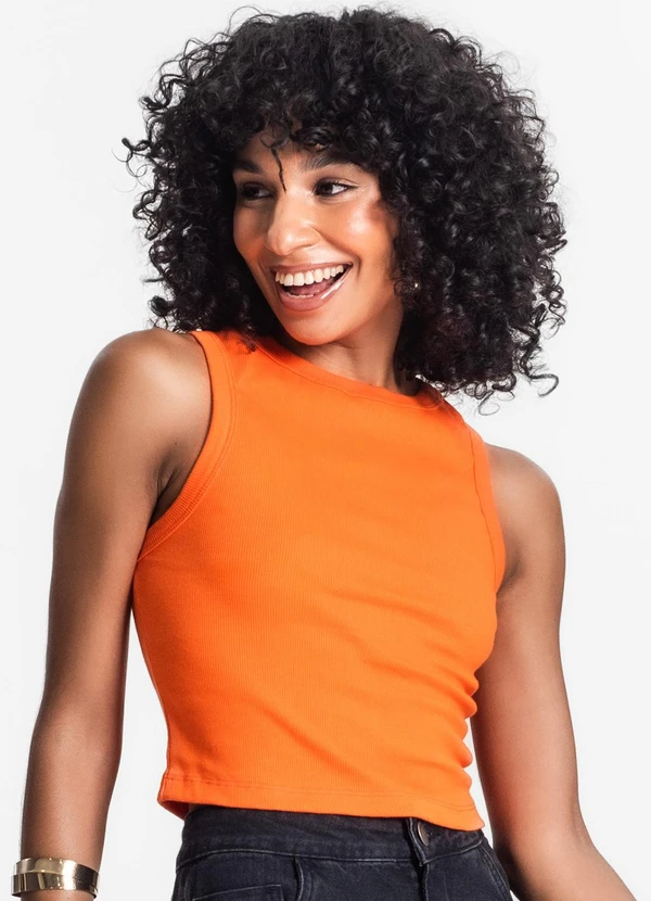 Rovitex - Blusa Ribana Feminina Laranja 4