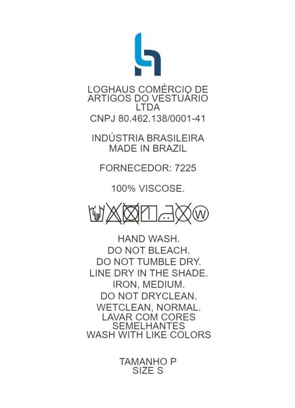 Quintess - Calça Abstrata Colorida em Viscose Plana 11