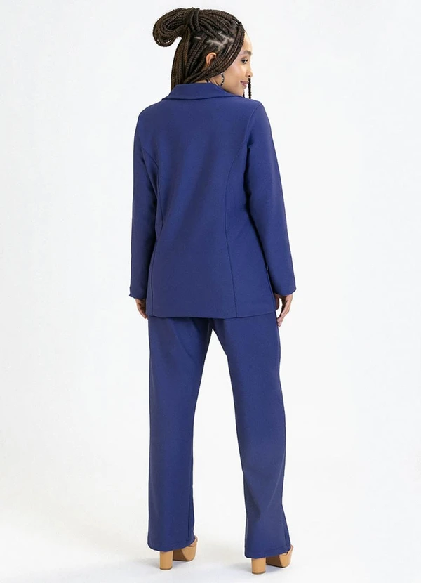 Soft Bonni - Calça Adulto em Malha Sarjada Eco Azul 3