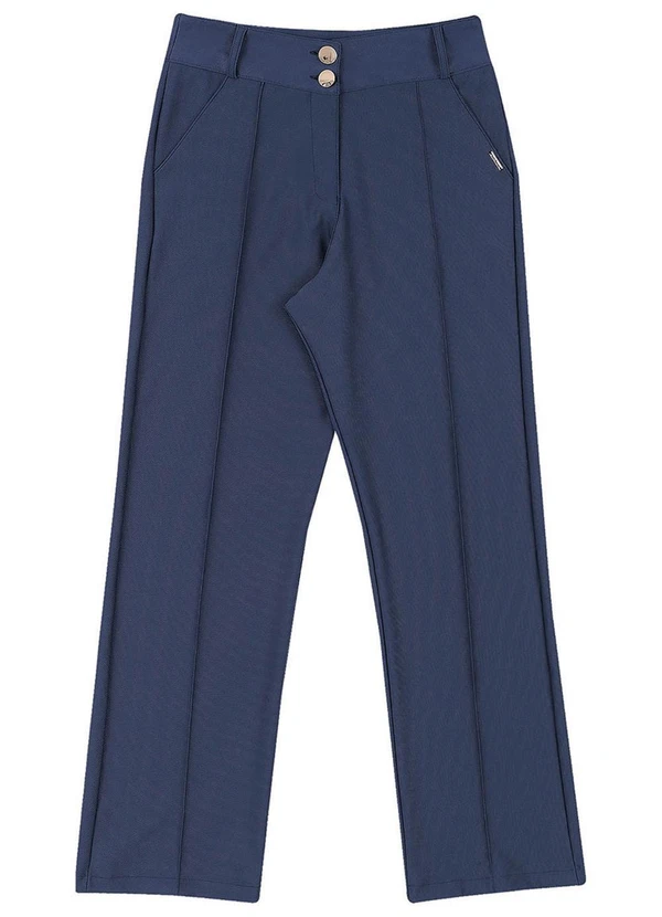 Soft Bonni - Calça Adulto em Malha Sarjada Eco Azul 6