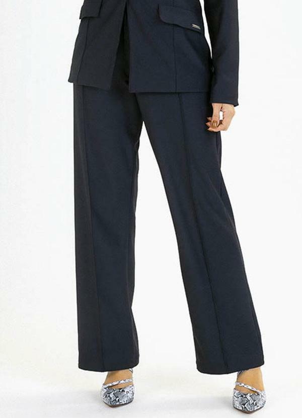 Soft Bonni - Calça Adulto em Malha Sarjada Eco Preto