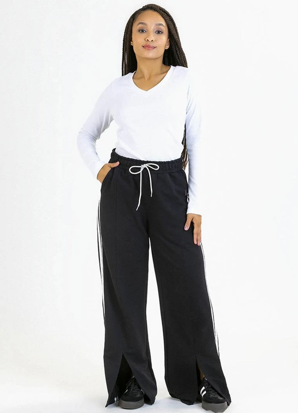 Soft Bonni - Calça Adulto em  Moletinho Preto 2