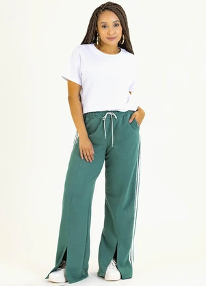 Soft Bonni - Calça Adulto em  Moletinho Verde - SOFT BONNI