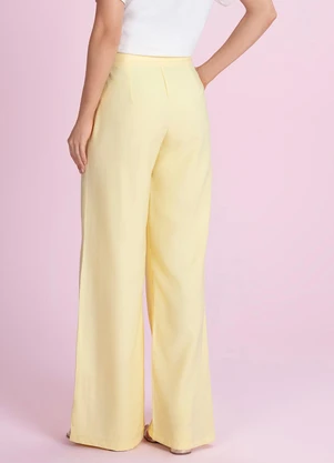 Angel - Calça Alfaiataria Amarelo - ANGEL