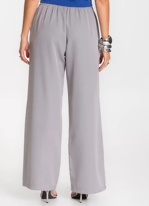 Rovitex - Calça Alfaiataria com Bolsos Renaluci Cinza - ROVITEX