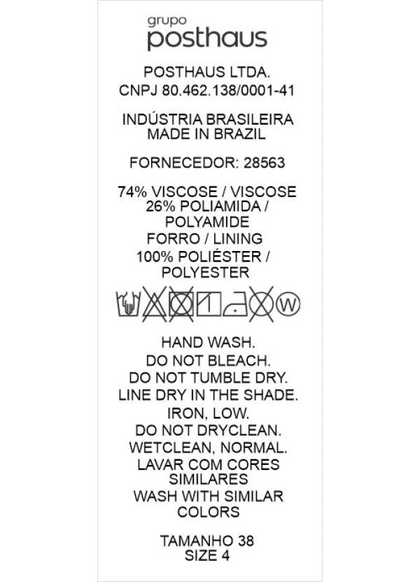 Quintess - Calça Amarelo Manteiga em Tecido Gaze 17