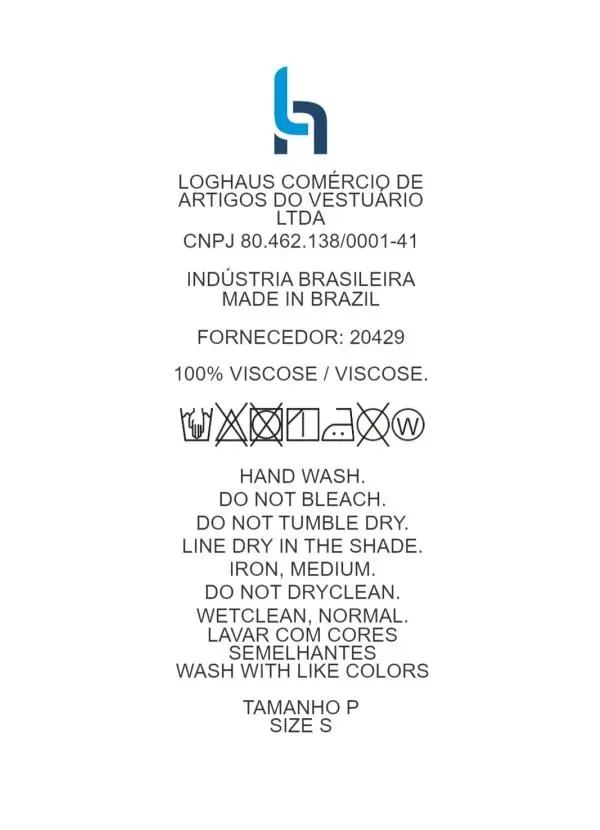 Quintess - Calça Azul Marinho em Viscose Plana 5