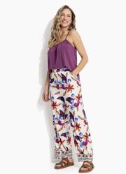 Cala Barrado Floral em Malha Fria