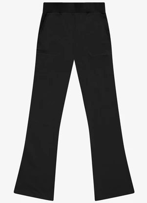 Rovitex - Calça Boot Cut Molecotton Felpado Preto - ROVITEX