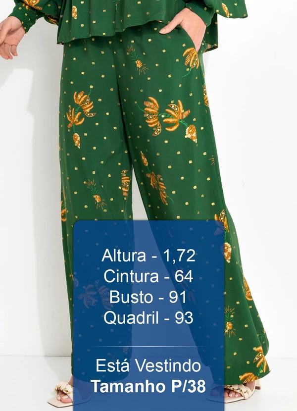 Farm - Calça Brilho de Banana Verde 6