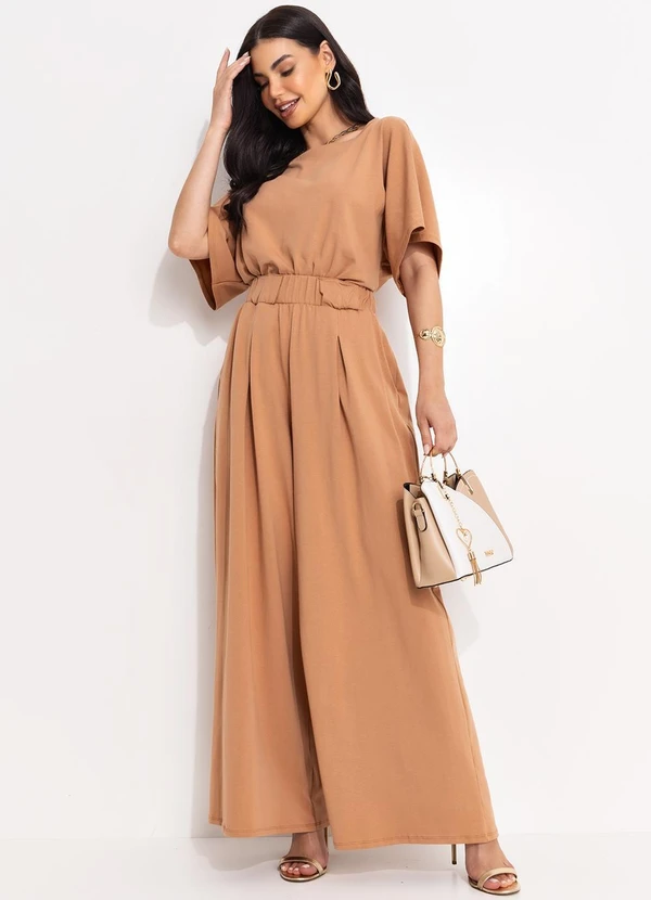 Quintess - Calça Camel em Cotton 11