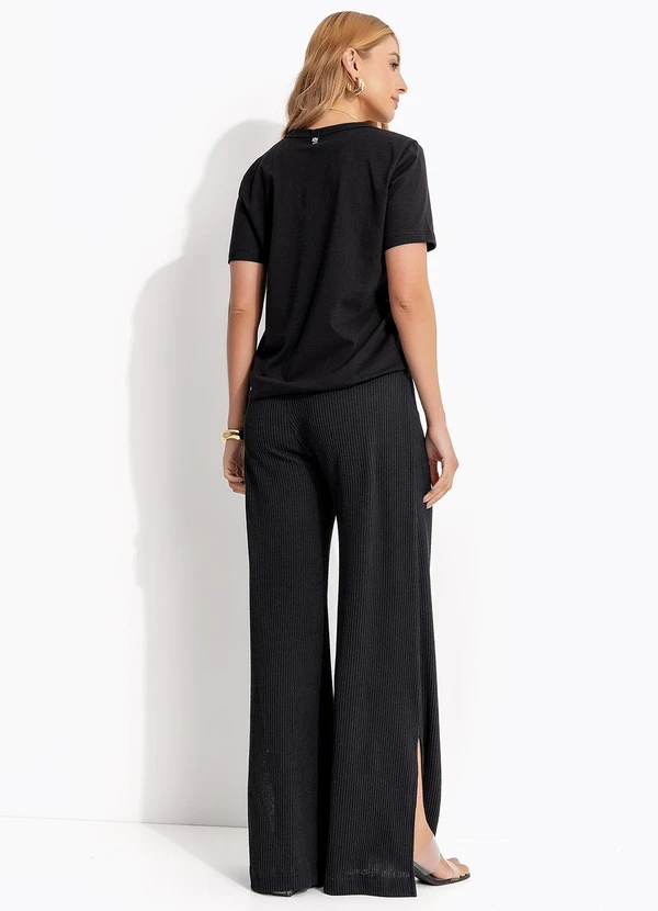 Colcci - Calça Canelada Preto 5