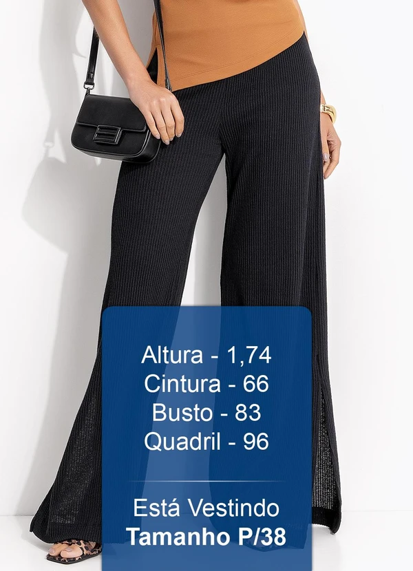 Colcci - Calça Canelada Preto 6