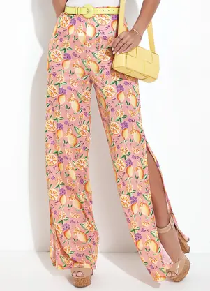 Moda Pop - Calça Cítrico - Frutas em Malha - MODA POP