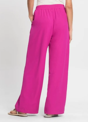 Endless - Calça de Crepe Light Feminino Rosa - ENDLESS