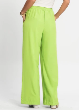 Endless - Calça de Crepe Light Feminino Verde - ENDLESS