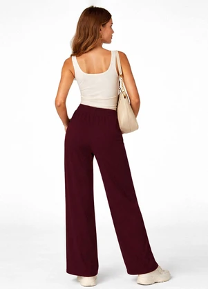 Rovitex - Calça em Lanzinha Unique Collection Vermelho - ROVITEX