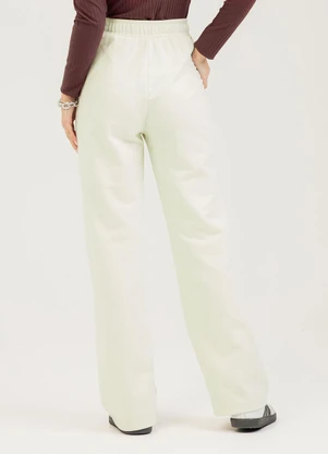 Cativa You - Calça em Moletom  Off White - CATIVA YOU